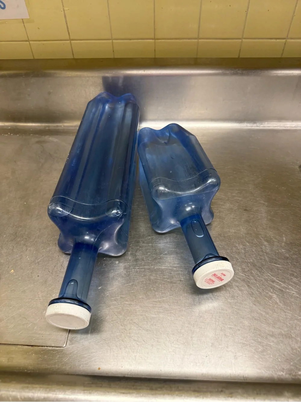 Chill Utensil Rapi-Kool Cold Paddle food Chiller(2) San Jamar Food Safety used